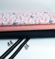 Preview: Designerbaumwollstoff Field of Dreams pink (10 cm)
